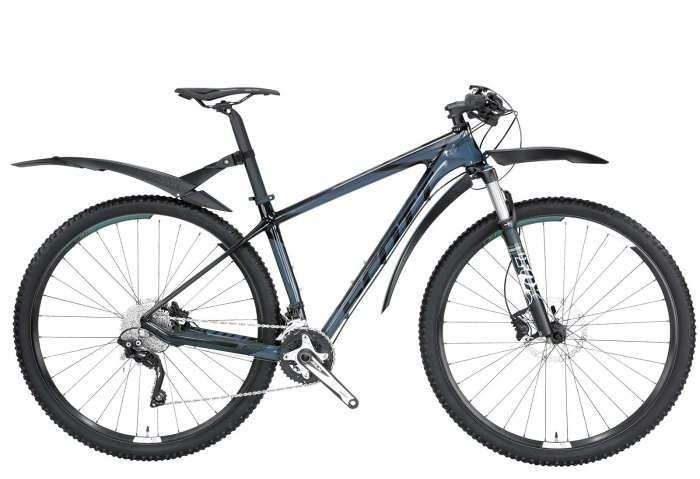 Set aparatori noroi TOPEAK Defender FX/RX 279er, compatibile 27.5-29", negre [6]