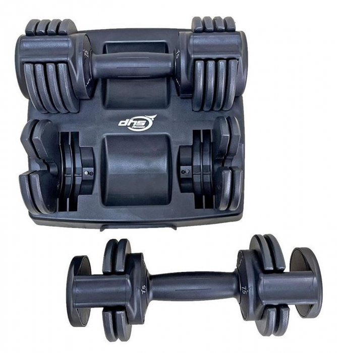 Set gantere reglabile 2x 1-6 kg DHS5014 [2]