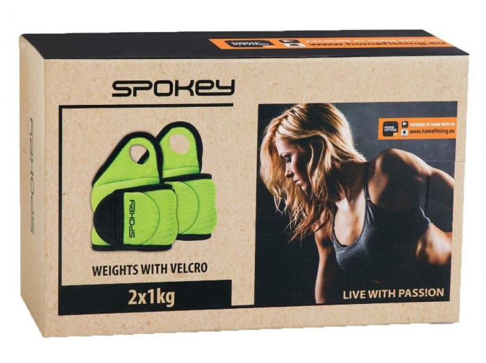 Set greutati neopren pentru incheietura, 2x1 kg [9]