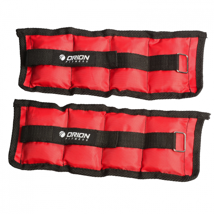 Set greutati neopren maini/picioare 2x0.5 kg ORION, negru/rosu [2]