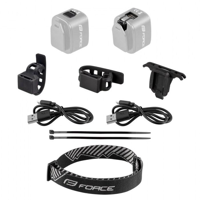 Set lumini FORCE Flea (USB) [4]