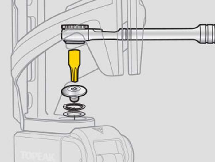 Set mini-scule multifunctional 16 functii TOPEAK Ratchet Rocket Lite Dx TT2524, negru [6]