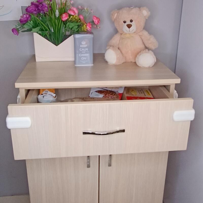 Set protectii COCCOLLE usi/sertare 75x75x40 mm [6]