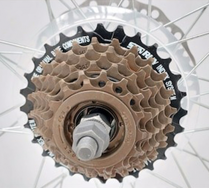 Set roti complete 29" BR Components, aluminiu duble, profil frane disc, 36H, negru [7]