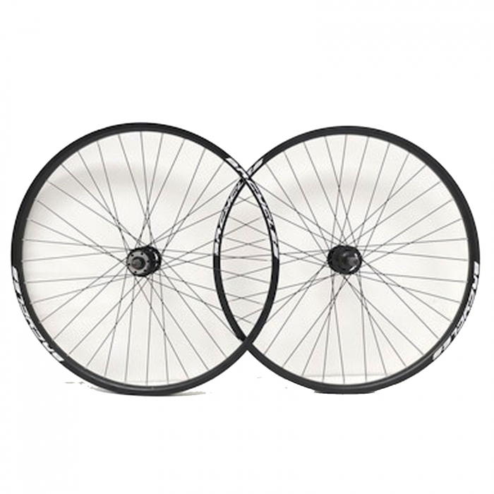 Set roti 29" BR Components, aluminiu duble, profil frane disc, 36H, negru [2]