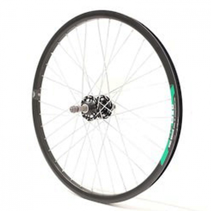 Set roti 24" BR Components, aluminiu duble, profil frane disc, 36H, negru [4]