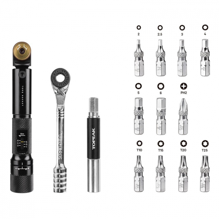 Set scule bicicleta TOPEAK Torq Rocket Mini DX [3]