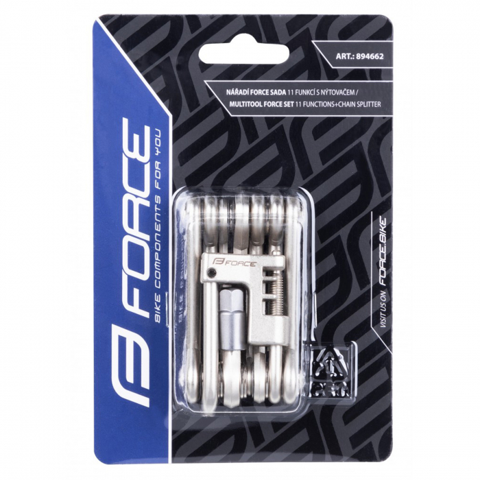 Set scule FORCE Eco 11 functii + presa lant [3]