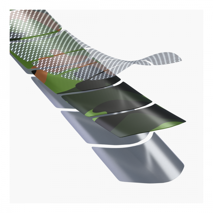 Set stickere protectie cadru Muc-Off Frame Protection Kit DH/Enduro/Trail Camo [2]