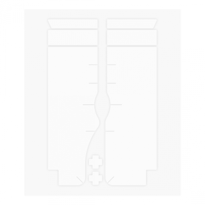 Set stickere protectie furca Muc-Off Fork Protection Kit Clear Gloss [1]