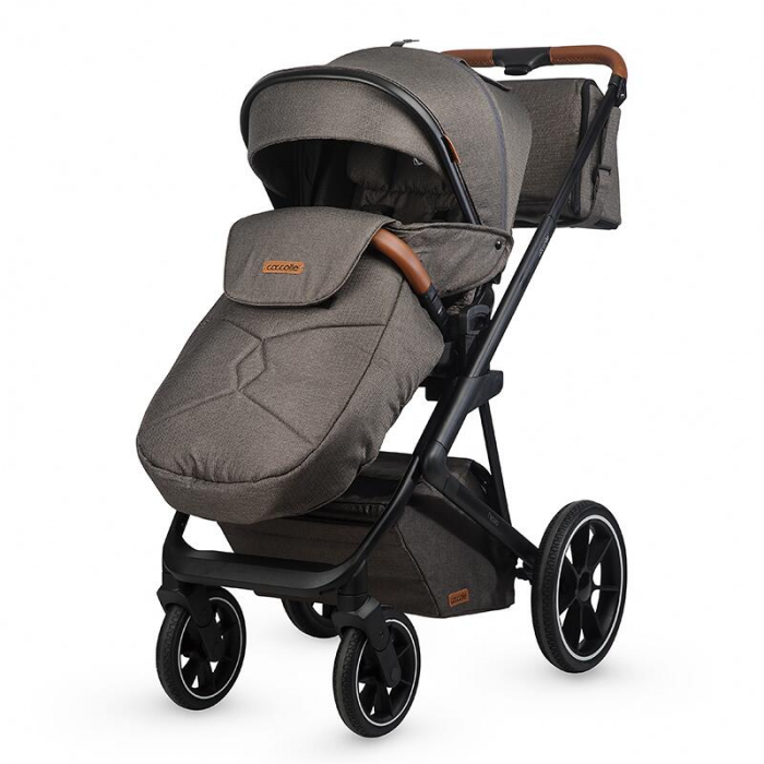 Sistem modular 3in1 Coccolle Nessia Anthracite + Scoica auto Coccolle Knox Anthracite [10]