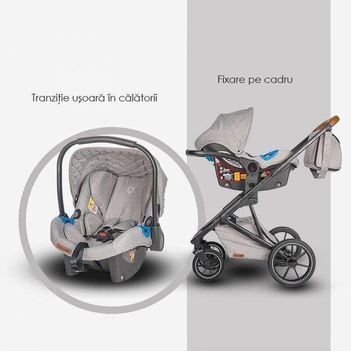 Sistem modular 3in1 COCCOLLE Nessia Diamond black [26]