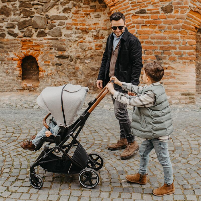 Sistem modular 3in1 Coccolle Saliara Cabernet + Scoica Coccolle Knox Anthracite [23]