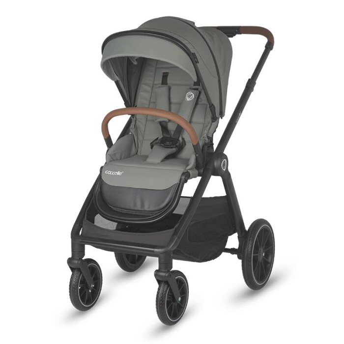 Sistem modular 4in1 Coccolle Aspen Moss Green cu Scoica auto iSize Coccolle Knox Black si Baza isofix iSize Coccolle Knox [2]