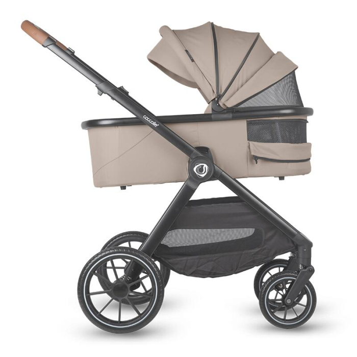 Sistem modular 4in1 Coccolle Aspen Sand Beige cu Scoica auto iSize Coccolle Knox Black si Baza isofix iSize Coccolle Knox [9]