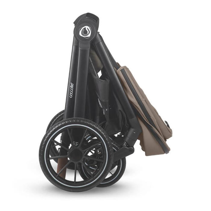 Sistem modular 4in1 Coccolle Aspen Sand Beige cu Scoica auto iSize Coccolle Knox Black si Baza isofix iSize Coccolle Knox [10]
