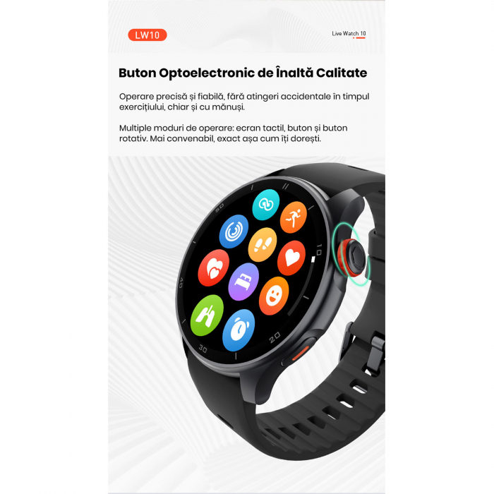Smartwatch iGPSPORT LW10 negru [25]