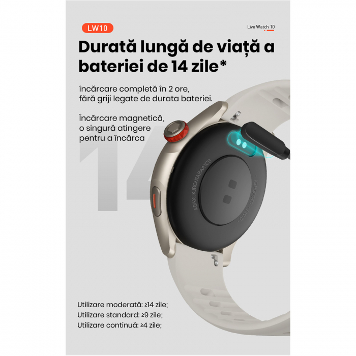 Smartwatch iGPSPORT LW10 Titanium [21]