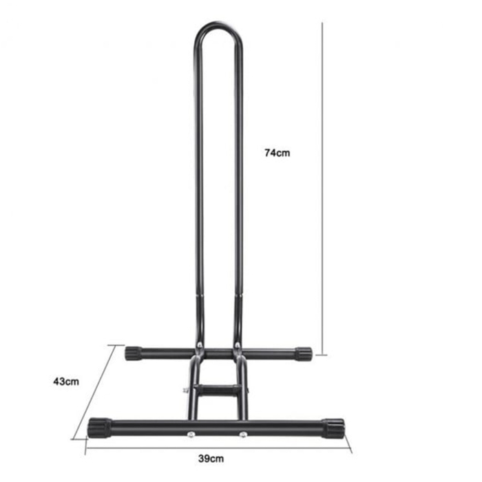 Suport bicicleta SPRINT Expozitional, aluminiu, negru [3]