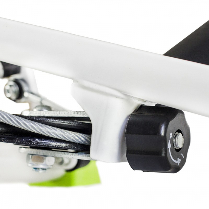 Stepper Twist cu ghidon fix si corzi HMS S8004, alb/verde [8]