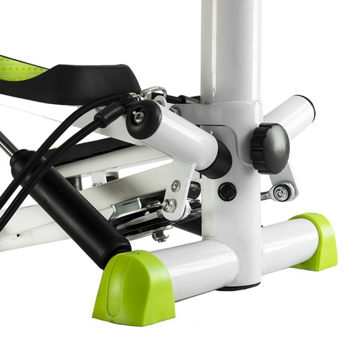 Stepper Twist cu ghidon fix si corzi HMS S8004, alb/verde [7]