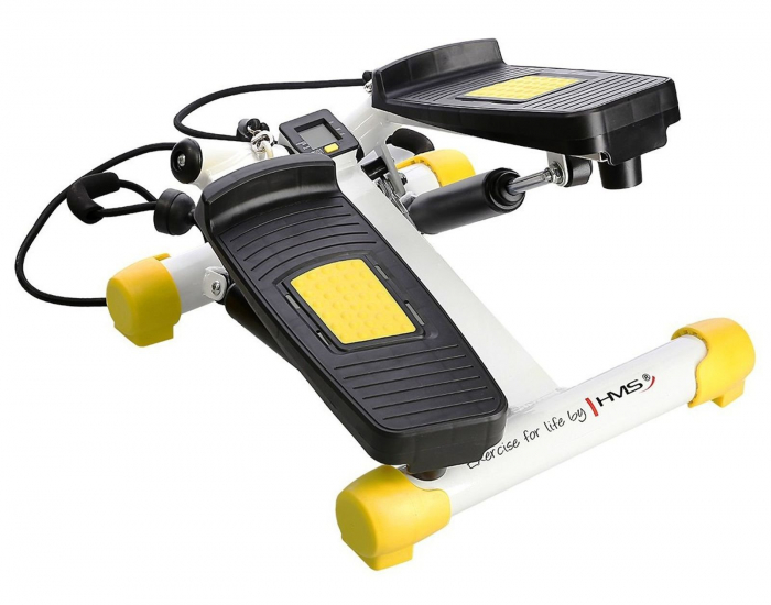 Mini Stepper Twist cu corzi HMS S3033, galben [4]