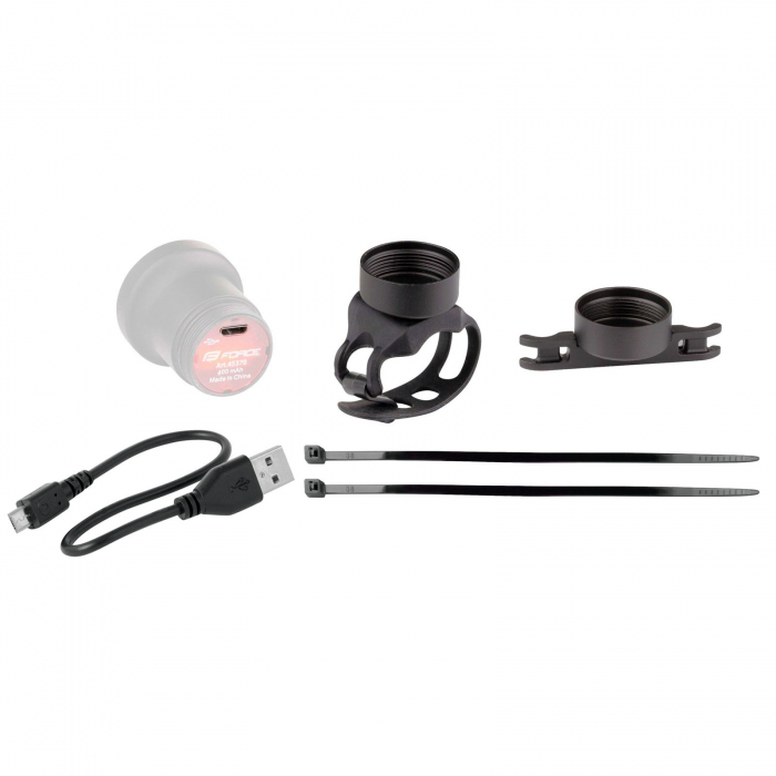 Stop spate FORCE Glitz 20 lumeni, 20 leduri, USB [2]