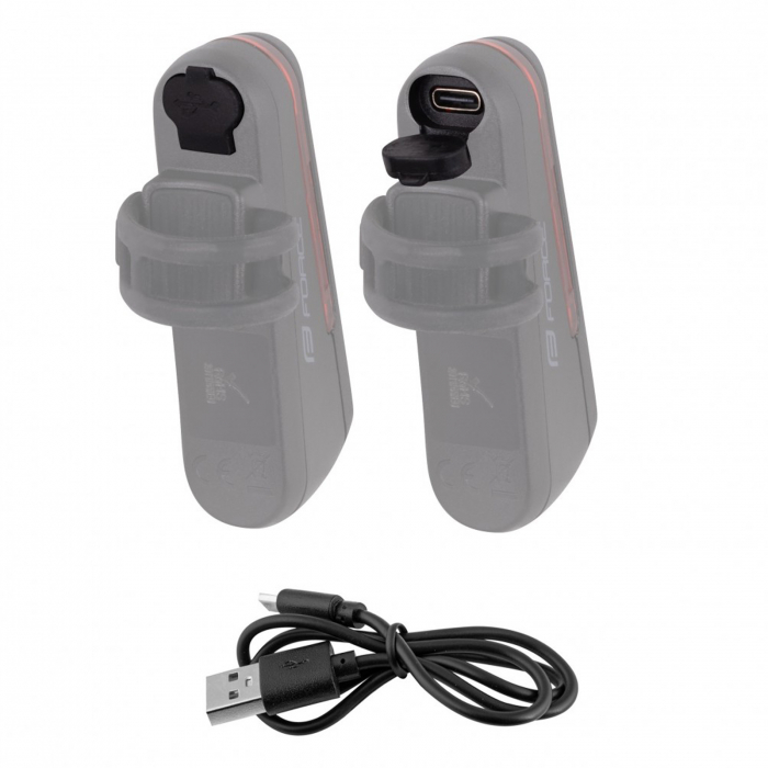 Stop spate FORCE Skato (USB), 20 lumeni [2]