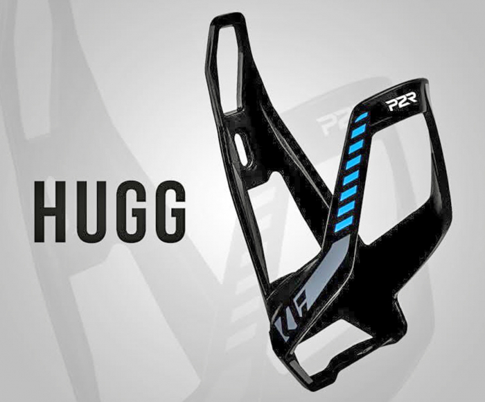 Suport bidon apa P2R Hugg, negru/albastru [2]