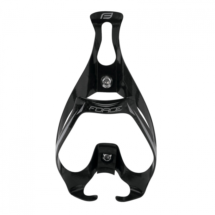 Suport bidon FORCE Dot,aluminiu, negru [2]