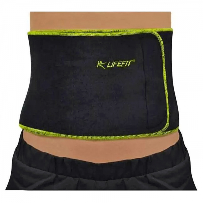 Suport spate neopren LIFEFIT, negru [1]