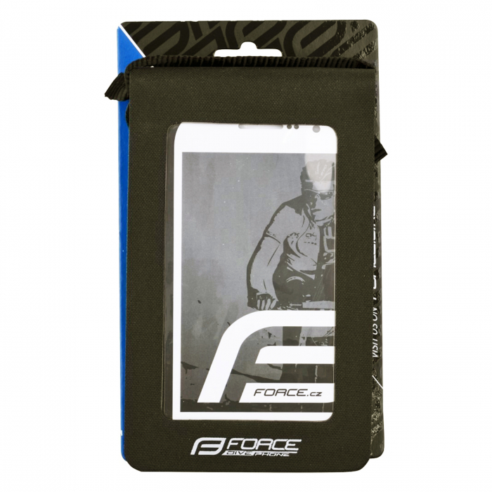 Suport telefon FORCE Dive pentru smartphone, impermeabil, negru [2]