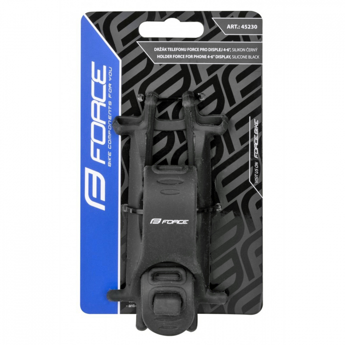 Suport telefon FORCE din silicon pentru telefon 4"-6" [3]