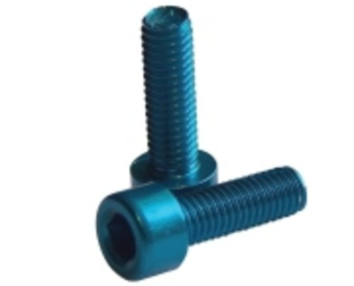 Suruburi Bidonas Cadru Fibrax Fcm3002 - M5 x 15 Mm, Albastru [1]