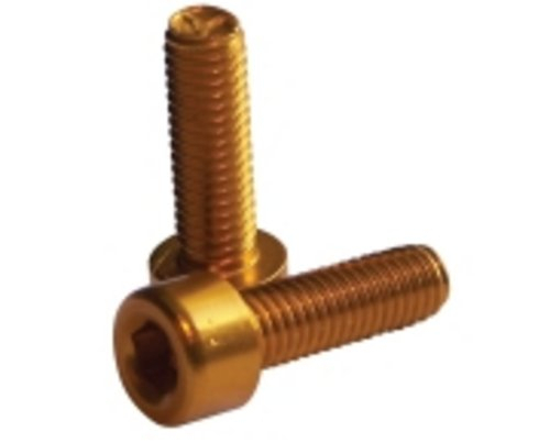 Suruburi Bidonas Cadru Fibrax Fcm3004 - M5 x 15 Mm, Auriu [1]