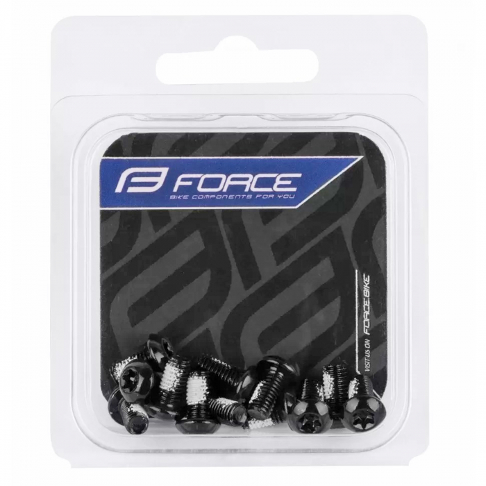 Suruburi disc FORCE Torx 25 set 12 bucati negre [2]