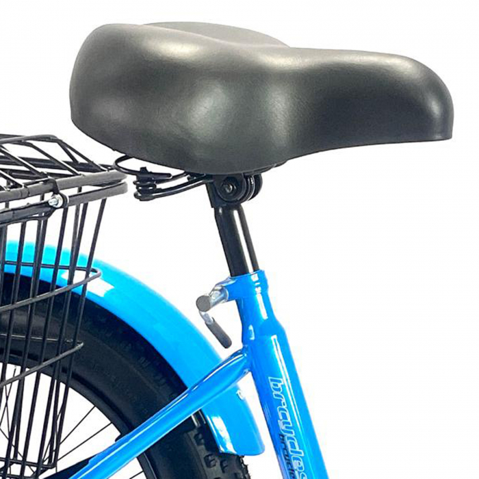 Tricicleta adulti 20" BR Cycles Pro2008, cadru otel 15", frane disc, 6 viteze, albastru [14]