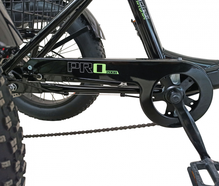 Tricicleta adulti 20" BR Cycles Pro2008-TR20, cadru otel 16", frane disc, 7 viteze [10]