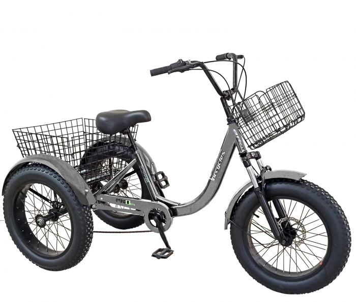 Tricicleta adulti 20" BR Cycles Pro2008-TR20, cadru otel 16", frane disc, 7 viteze [2]