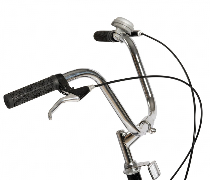 Tricicleta adulti 20" VELORS Senior 20390B, cadru otel 16", frane V-Brake/tambur, single speed [5]