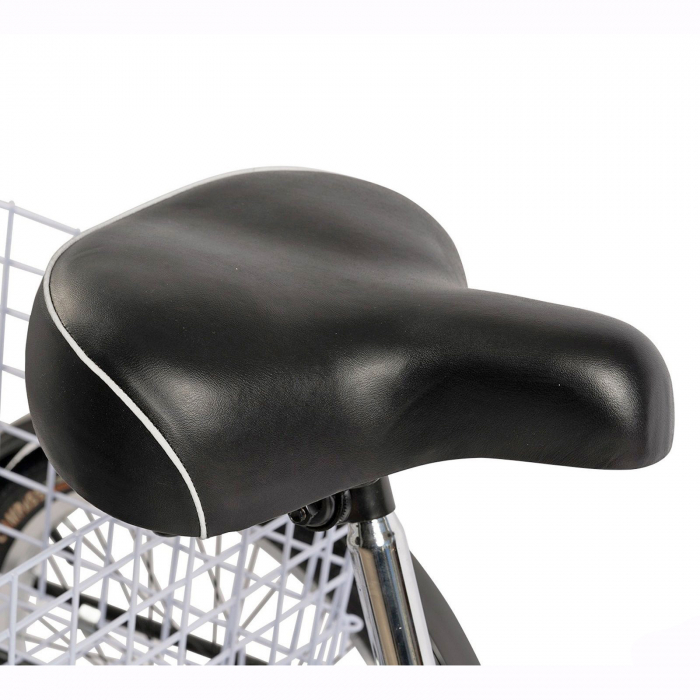 Tricicleta adulti 20" VELORS Senior 20390B, cadru otel 16", frane V-Brake/tambur, single speed [7]