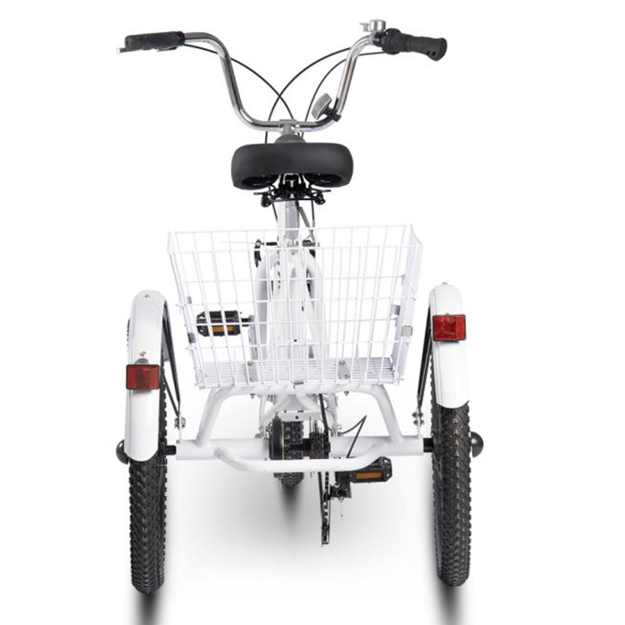 Tricicleta adulti 20" VELORS Senior, cadru otel 16", frane V-Brake/tambur, 7 viteze [4]