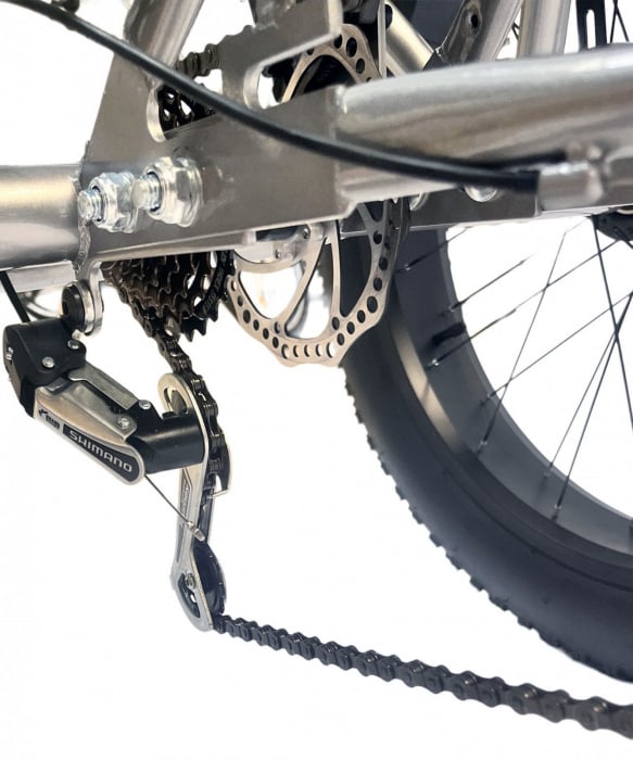 Tricicleta adulti 24" BR CYCLES Pro2008-FB, cadru otel 16", manete revoshift, frane disc, 7 viteze [18]