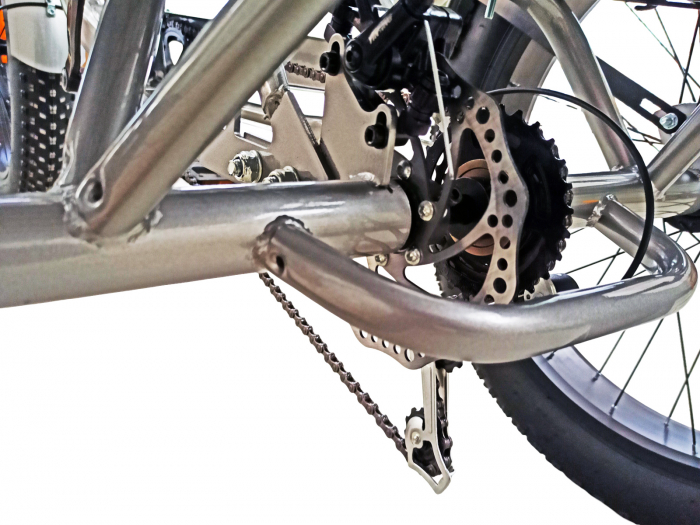 Tricicleta adulti 24" BR CYCLES Pro2008-FB, cadru otel 16", manete revoshift, frane disc, 7 viteze [15]