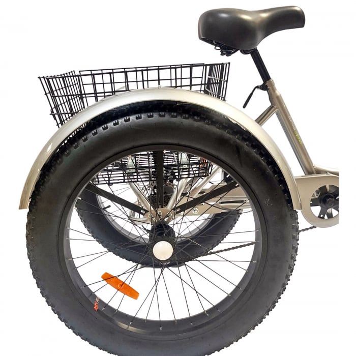 Tricicleta adulti 24" BR CYCLES Pro2008-FB, cadru otel 16", manete revoshift, frane disc, 7 viteze [19]