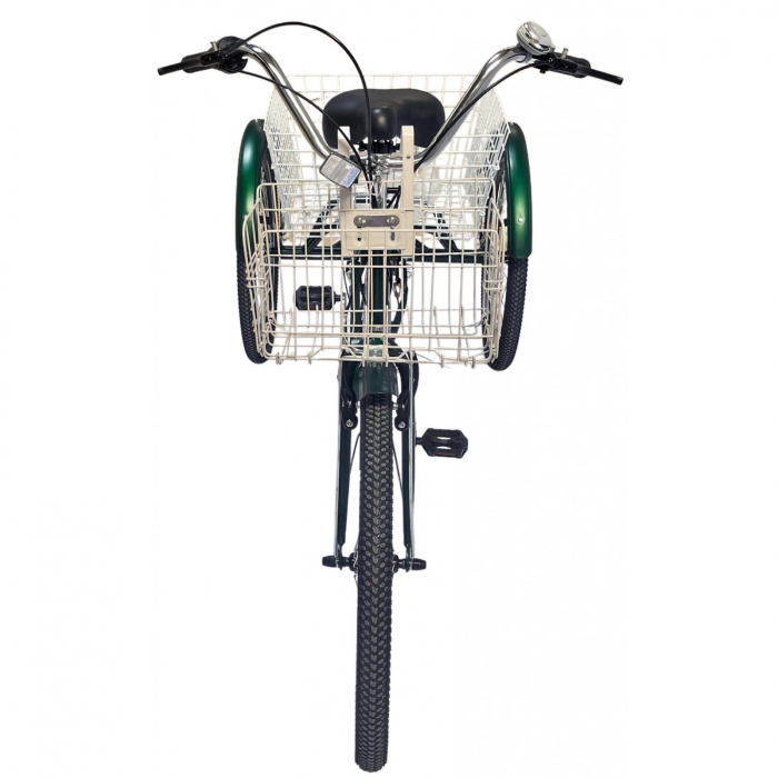 Tricicleta adulti 24" BR CYCLES Pro2008-VB, cadru otel 16", frane V-Brake/tambur, 7 viteze [4]