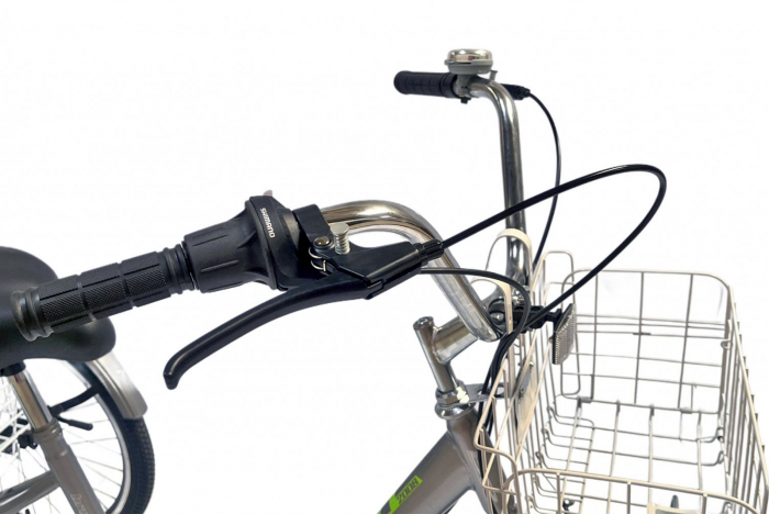 Tricicleta adulti 24" BR CYCLES Pro2008-VB, cadru otel 16", frane V-Brake/tambur, 7 viteze [7]