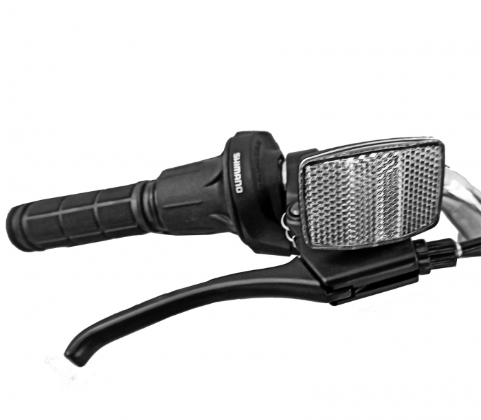 Tricicleta adulti 24" BR CYCLES Pro2008-VB, cadru otel 16", frane V-Brake/tambur, 7 viteze [8]