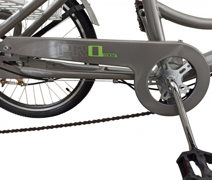 Tricicleta adulti 24" BR CYCLES Pro2008-VB, cadru otel 16", frane V-Brake/tambur, 7 viteze [11]