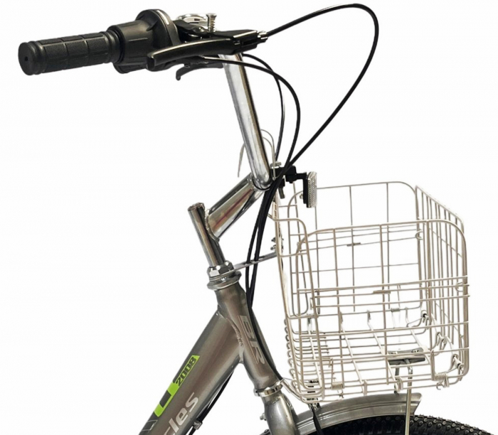 Tricicleta adulti 24" BR CYCLES Pro2008-VB, cadru otel 16", frane V-Brake/tambur, 7 viteze [21]